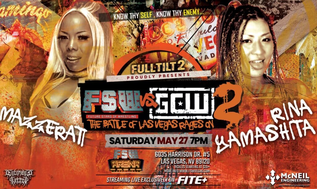FSW vs GCW 2 May 27 2023 Las Vegas NV Mazzerati vs Rina Yamashita