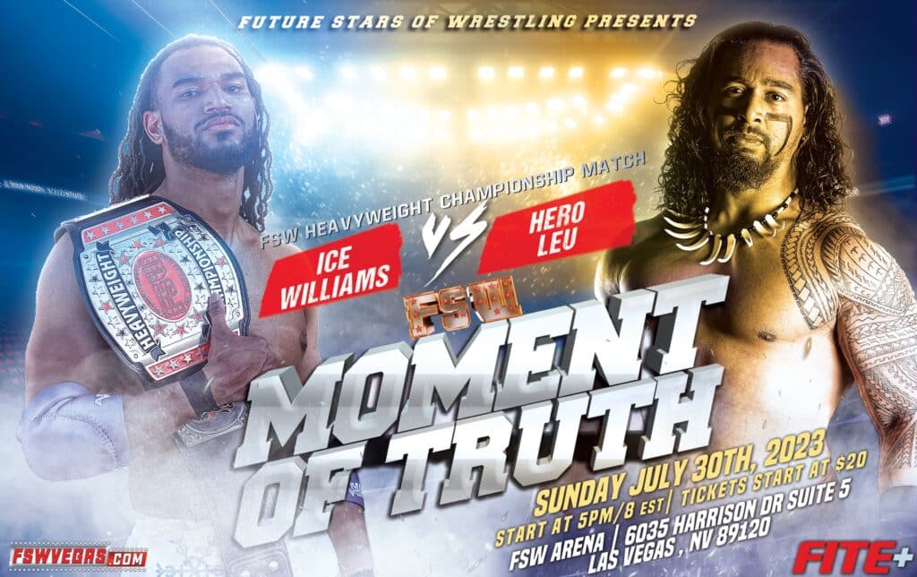 FSW Moment of Truth 2023 Ice Williams vs Hero Leu