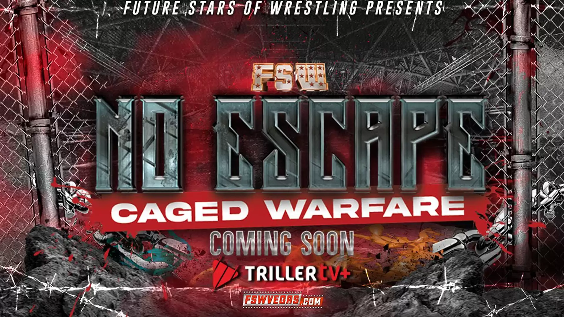 FSW Future Stars of Wrestling No Escape Caged Warfare 2024 March 31 2024