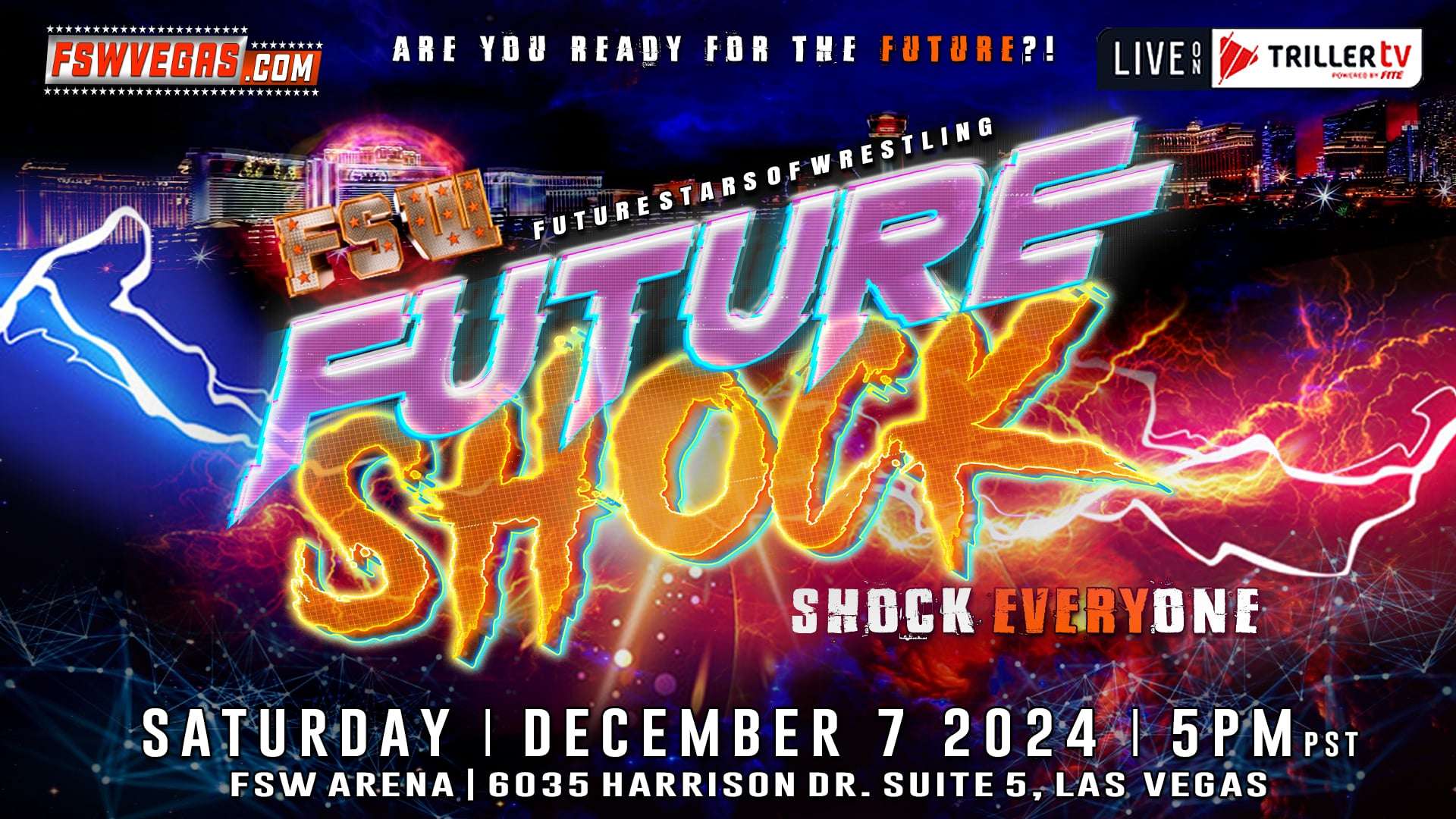 FSW Futureshock December 7 2024 FSW Arena