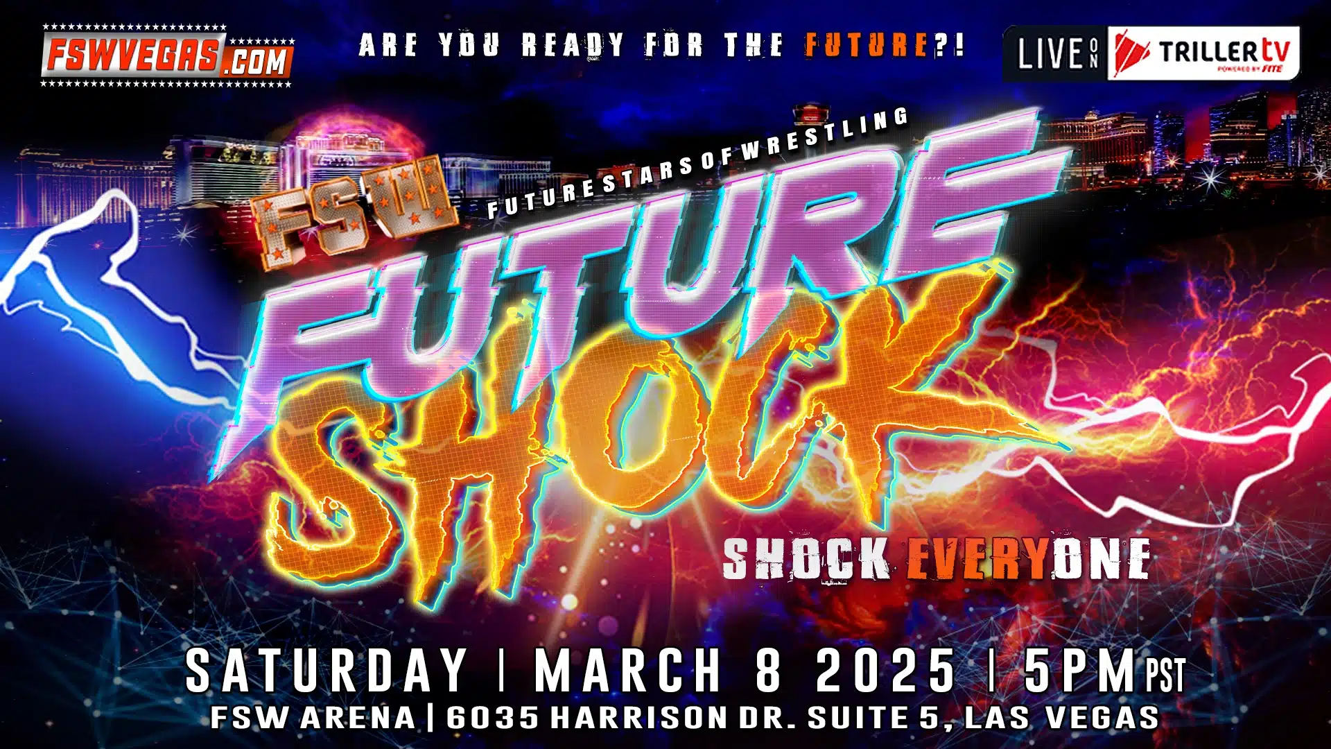 Future Stars of Wrestling FSW Futureshock March 8 2025