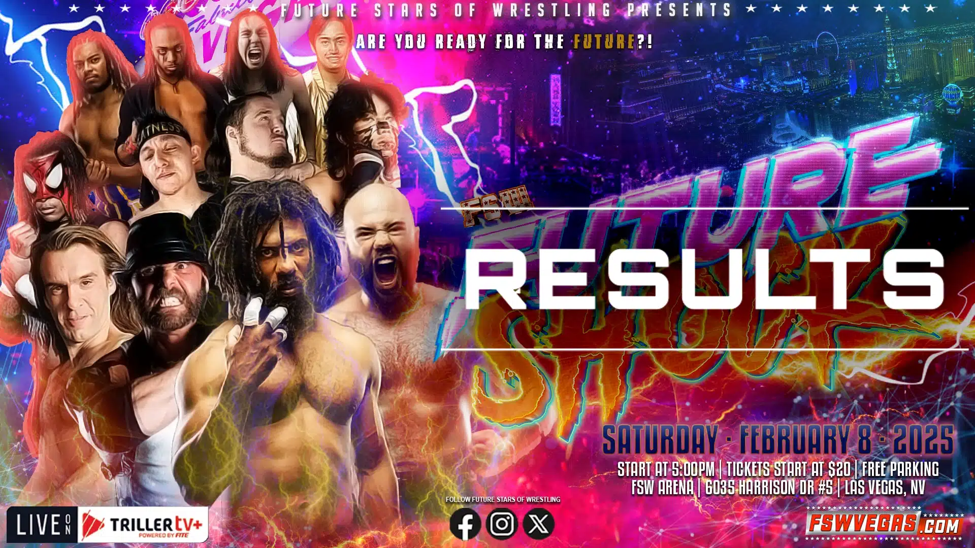 Future Stars of Wrestling FSW Futureshock February 8 2025 Results