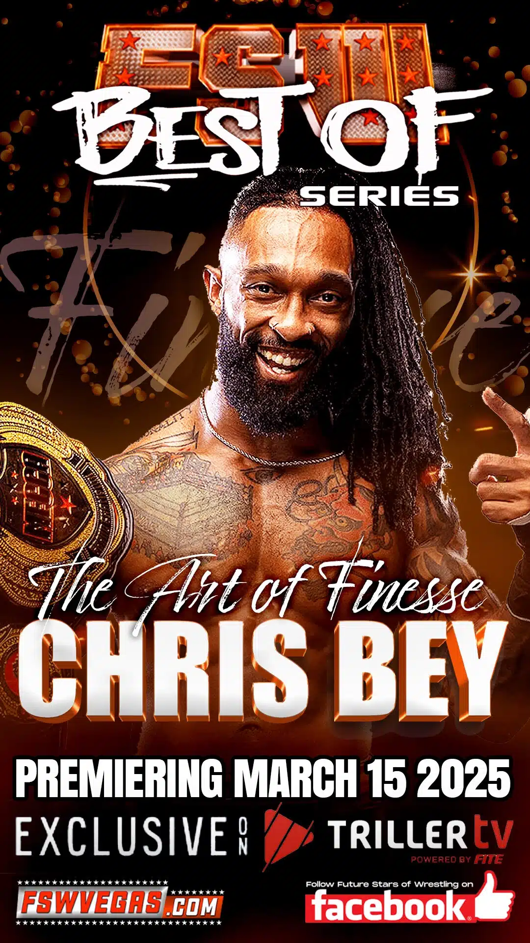 Future Stars of Wrestling FSW The Art of Finesse The Best of Chris Bey