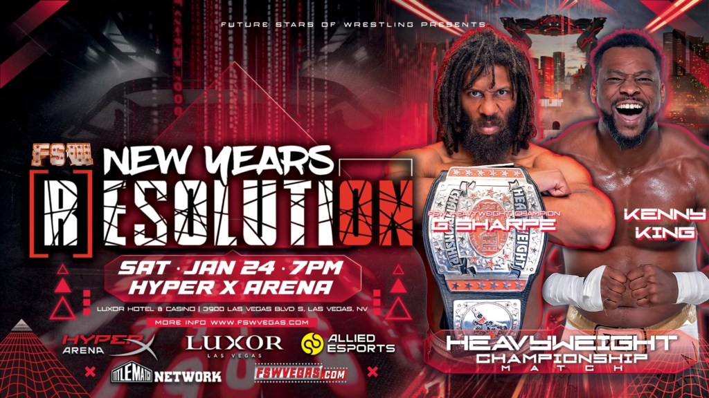 Future Stars of Wrestling FSW New Years Resolultion 2026 GSharpe vs Kenny King