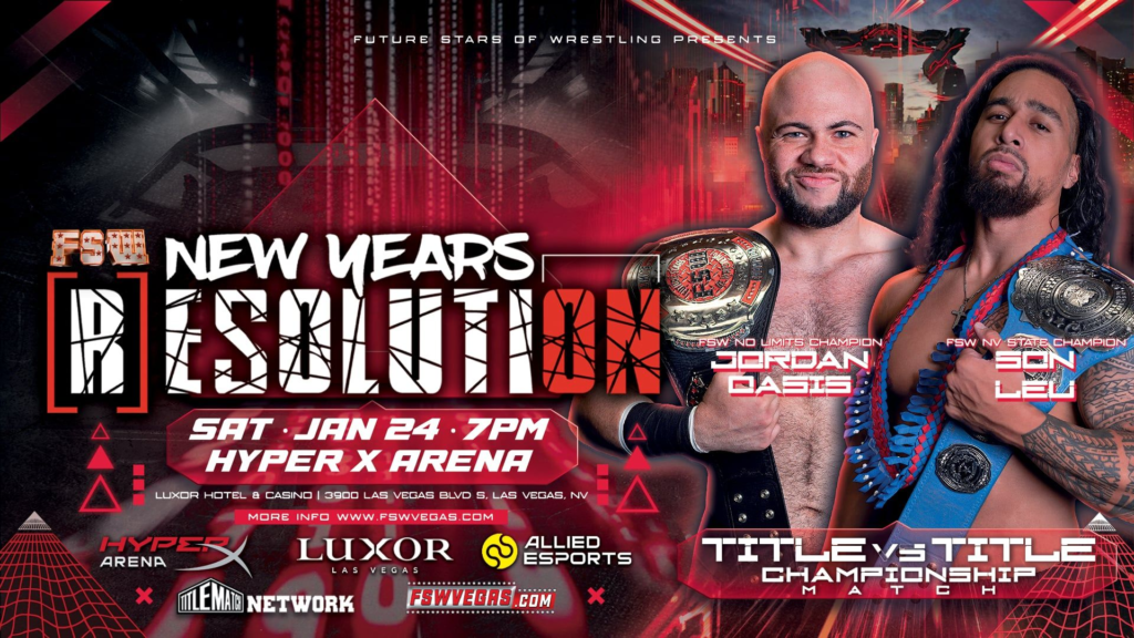 Future Stars of Wrestling FSW New Years Resolution 2026 Jordan Oasis vs Son Leu