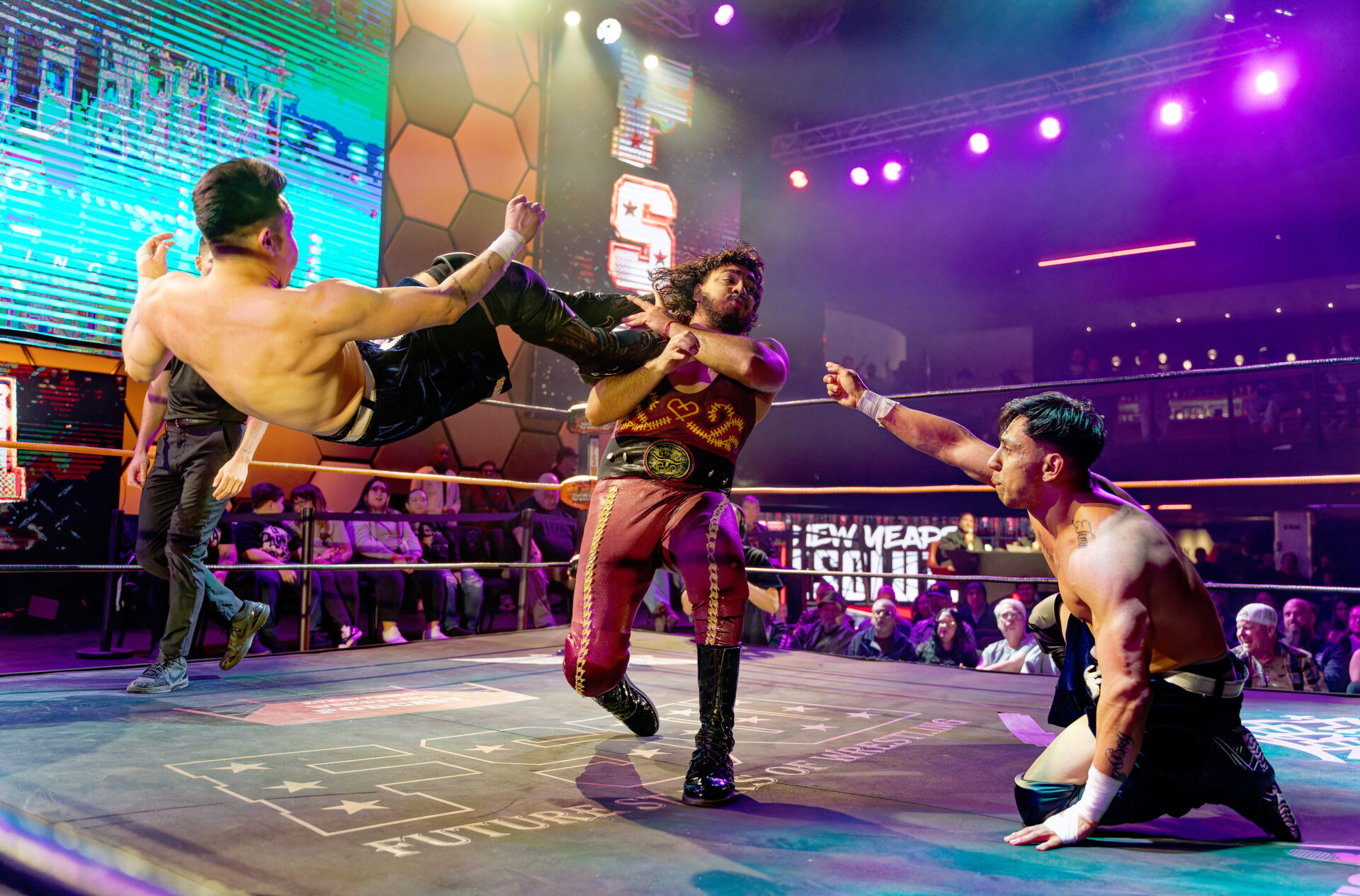 Future Stars of Wrestling FSW New Years Resolution 2026 Los Suavecitos vs Mariachi Montana